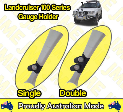 Pillar Pod for Toyota Landcruiser 100/105 Series – Gauge Holder for 52mm / 60mm Gauges