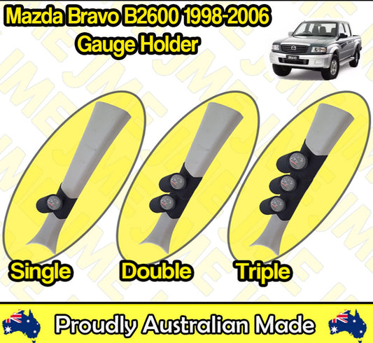 Pillar Pod for Mazda Bravo B2600 (1998–2006) – Gauge Holder for 52mm & 60mm Gauges