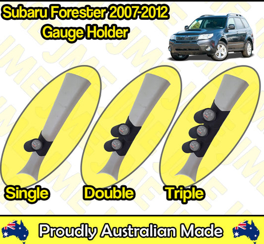 Pillar Pod for Subaru Forester (2007–2012) – Gauge Holder for 52mm & 60mm Gauges
