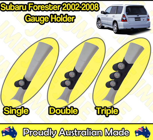 Pillar Pod for Subaru Forester (1997–2008) – Gauge Holder for 52mm & 60mm Gauges