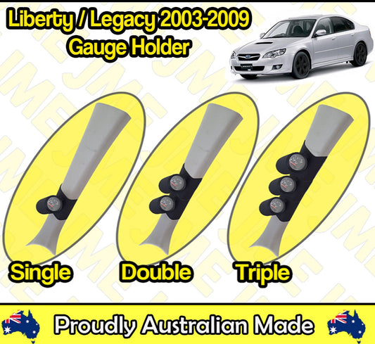 Pillar Pod for Subaru Liberty/Legacy (2003–2009) – Gauge Holder for 52mm & 60mm Gauges