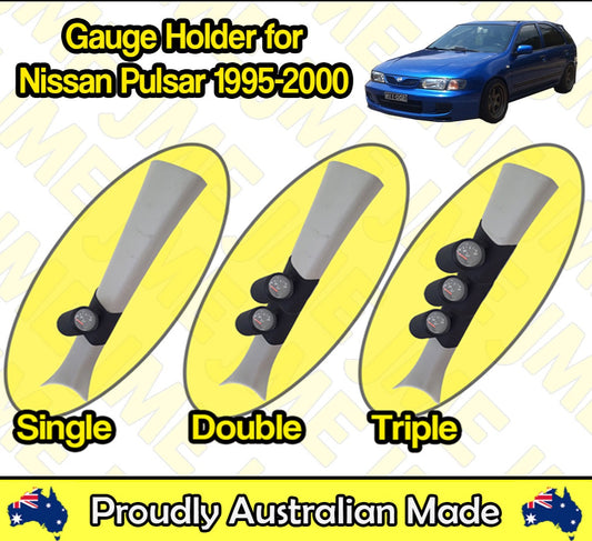 Pillar Pod for Nissan Pulsar N15 (1995–2000) – Gauge Holder for 52mm & 60mm Gauges