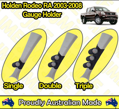 Pillar Pod for Holden Rodeo RA (2003–2008) – Gauge Holder for 52mm & 60mm Gauges