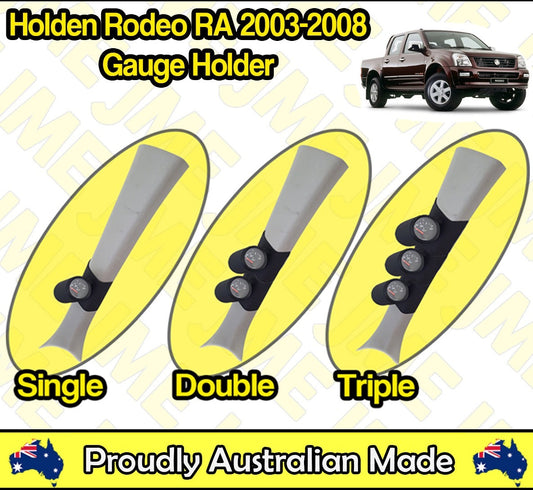 Pillar Pod for Holden Rodeo RA (2003–2008) – Gauge Holder for 52mm & 60mm Gauges