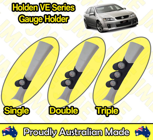 Pillar Pod for Holden VE Commodore (2006–2013) – Gauge Holder for 52mm & 60mm Gauges