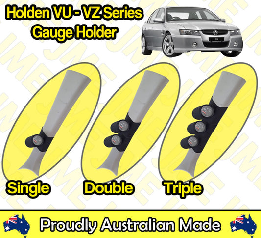 Pillar Pod for Holden Commodore VU/VX/VY/VZ/WH/WK/WL (1999–2007) – Gauge Holder for 52mm & 60mm Gauges