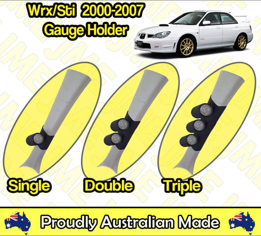 Pillar Pod for Subaru WRX/STI (2000–2007) – Gauge Holder for 52mm & 60mm Gauges