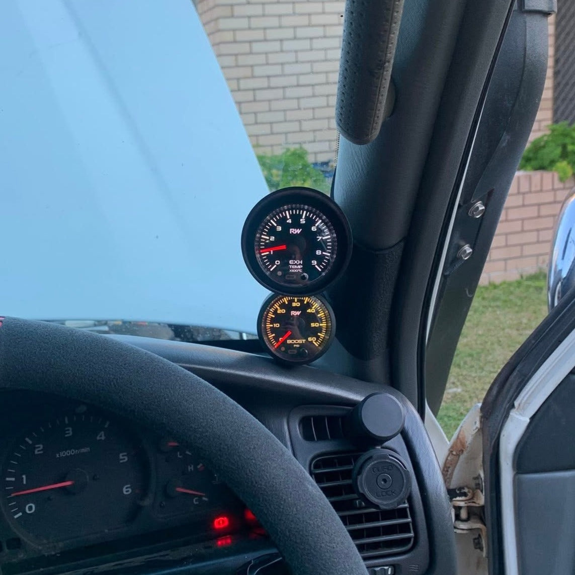 Pillar Pod for Toyota Landcruiser 100/105 Series – Gauge Holder for 52mm / 60mm Gauges