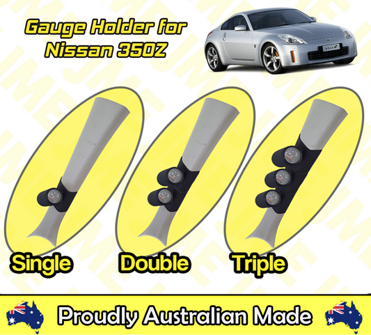 Pillar Pod for Nissan 350Z (2003-2009) – Gauge Holder for 52mm & 60mm Gauges