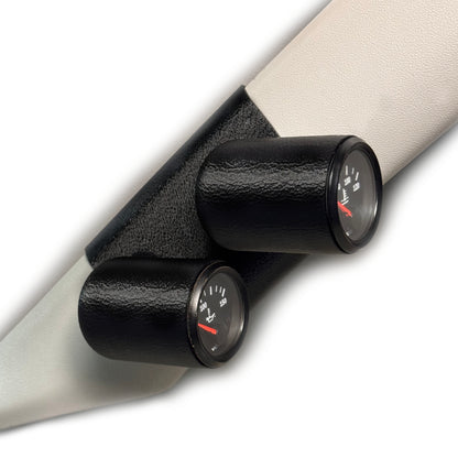 Pillar Pod for Toyota Landcruiser 70 Series (2007–Present) – Gauge Holder for 52mm & 60mm Gauges