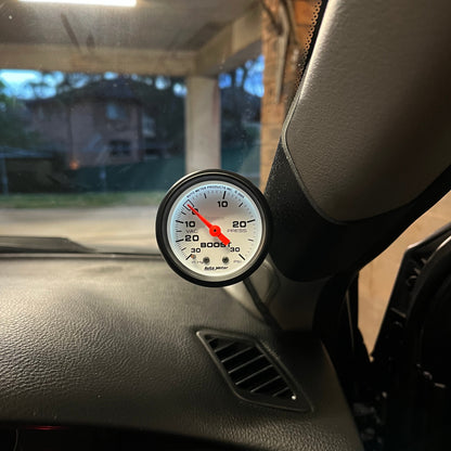 Pillar Pod for Mitsubishi Lancer Evo X (2007–2016) – Gauge Holder for 52mm & 60mm Gauges