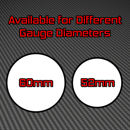 Pillar Pod for Mitsubishi Lancer Evo X (2007–2016) – Gauge Holder for 52mm & 60mm Gauges