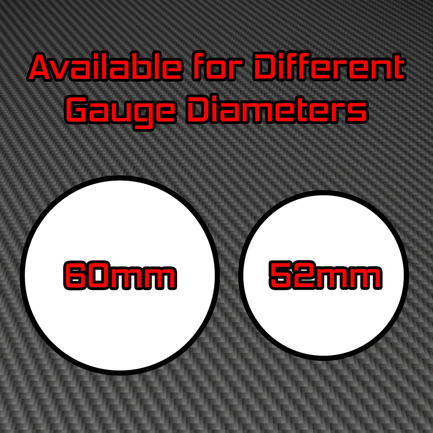 Pillar Pod for Ford Focus (2005–2010) – Gauge Holder for 52mm & 60mm (2") Gauges
